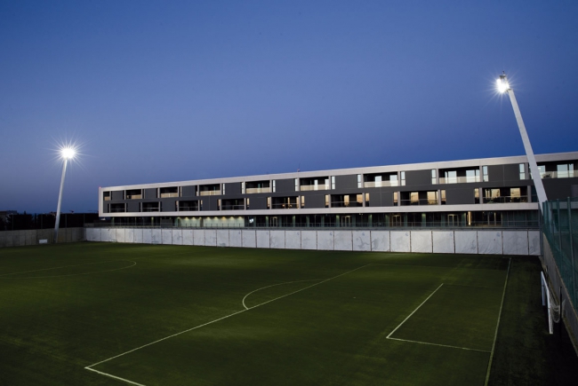 RESIDENCE OF REAL MADRIDS FIRST TEAM IN THE SPORTS CITY OF VALDEBEBAS
